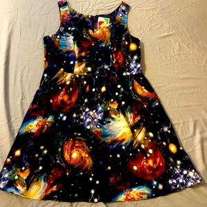 ModCloth fervour galaxy dress. New without tags